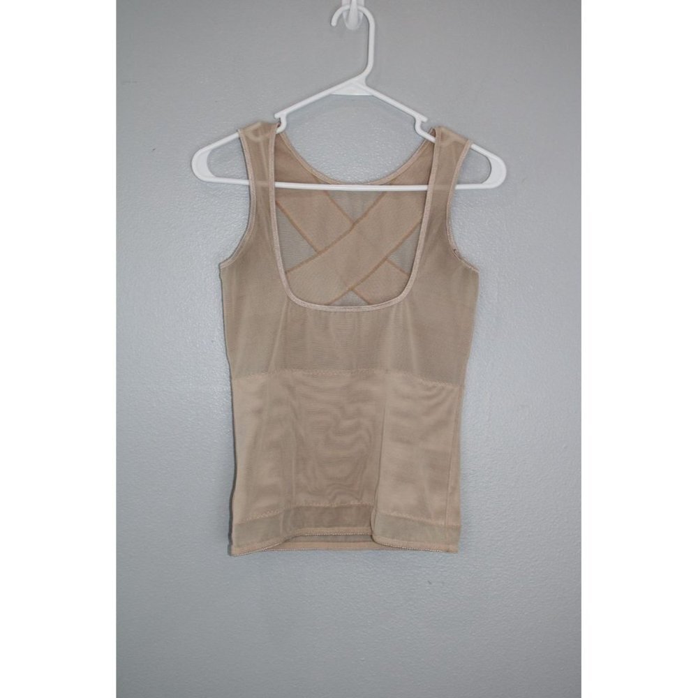 Kymaro New Body Shaper Womens L Nude Tan Shapewear Tank Top Slimming Waist Train